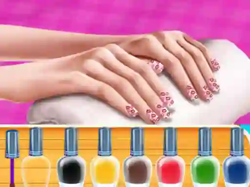 Xogo Elsa's Fashion Nail Art DIY Blog en liña