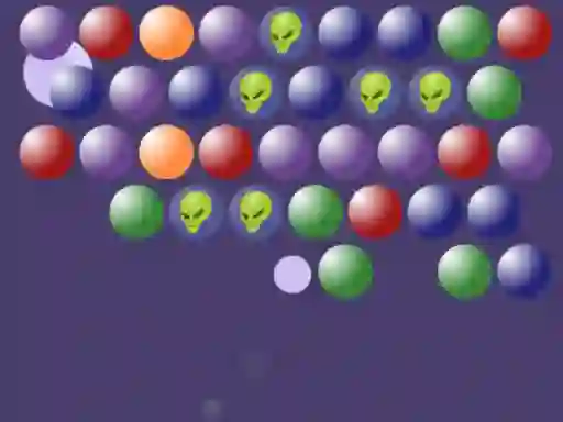 Xogo Aliens Bubble Shooter en liña