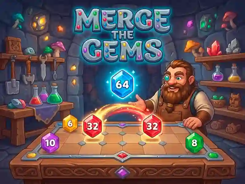 Xogo Merge the Gems en liña