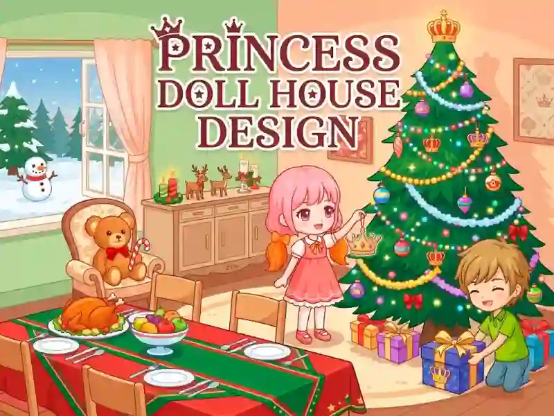Xogo Princess Doll House Design en liña