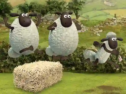 Xogo Shaun the Sheep Alien Athletics en liña