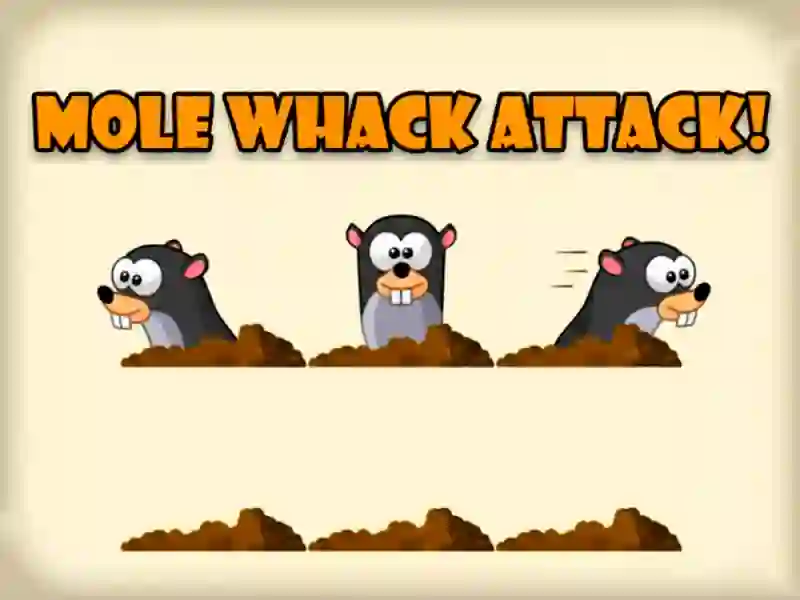 Xogo Mole Whack Attack en liña