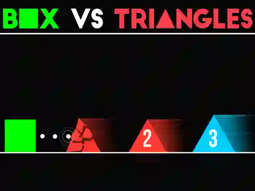 Xogo Box vs Triangles en liña