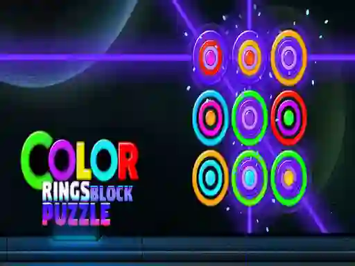Xogo Color Rings Block Puzzle en liña