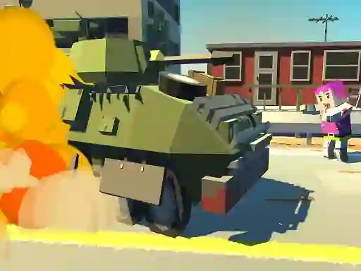 Xogo Tank vs Zombie en liña