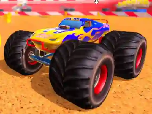 Xogo Monster truck Offroad Stunts en liña