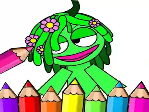 Xogo Sprunki Coloring Music Anime en liña