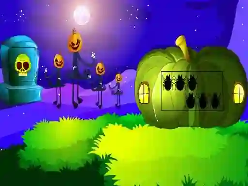 Xogo Halloween Pumpkin Forest Escape en liña