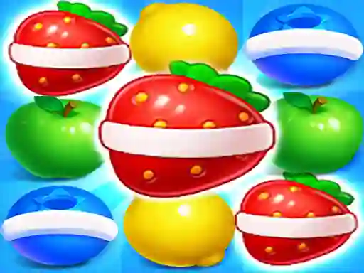 Xogo Fruits Link Match3 en liña