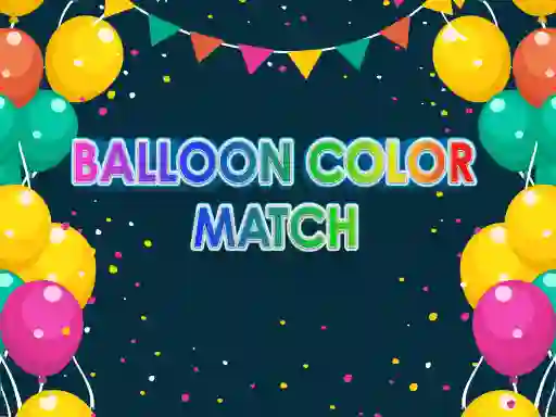Xogo Balloon Color Matching en liña