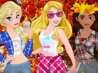 Xogo Princess Fall Flannels en liña