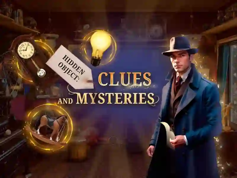 Xogo Hidden Object: Clues and Mysteries en liña