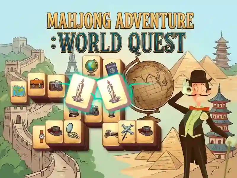 Xogo Mahjong Adventure: World Quest en liña