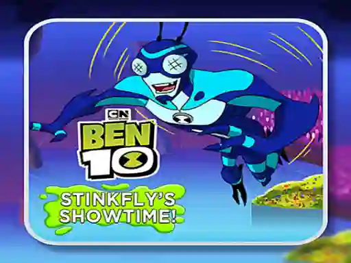 Xogo Ben 10 Challenge Stinkfly Showtime! en liña