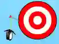 Xogo Penguin with Bow Golf en liña