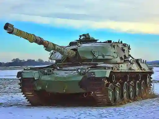 Xogo Military Tanks Jigsaw en liña