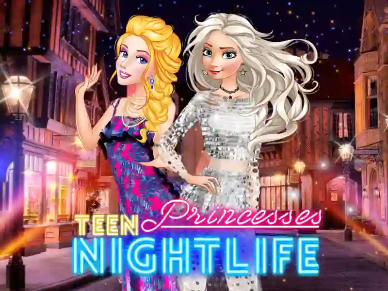 Xogo Teen Princesses Nightlife en liña
