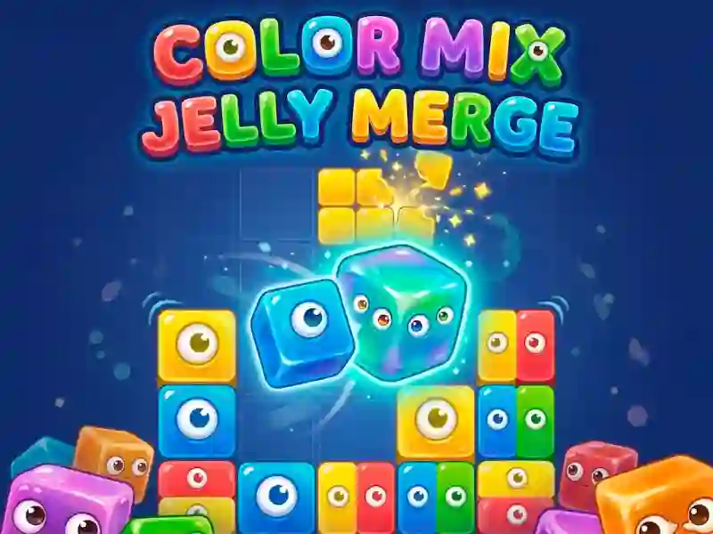 Xogo Color Mix - Jelly Merge en liña
