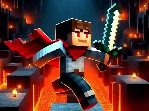 Xogo Mineblock Obby en liña