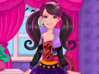 Xogo Barbie Monster High Halloween en liña