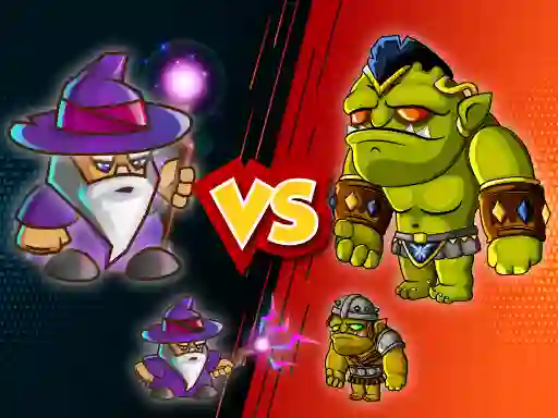 Xogo Wizard vs. Orcs en liña