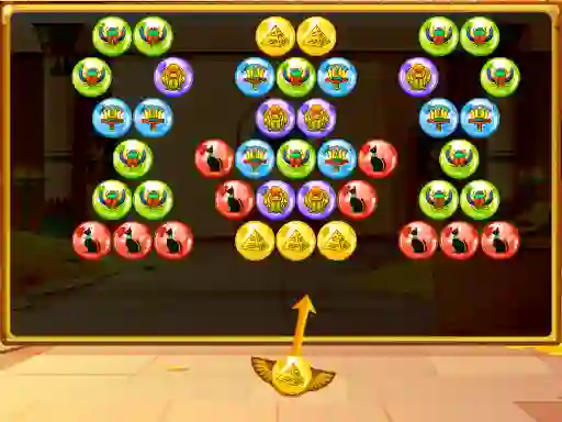 Xogo Bubble Shooter Egypt en liña