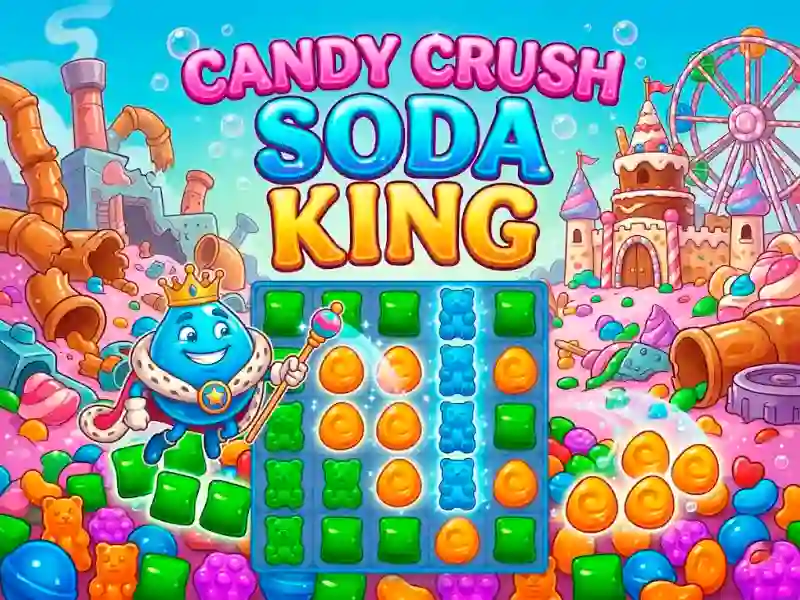 Xogo Candy Crush Soda King en liña