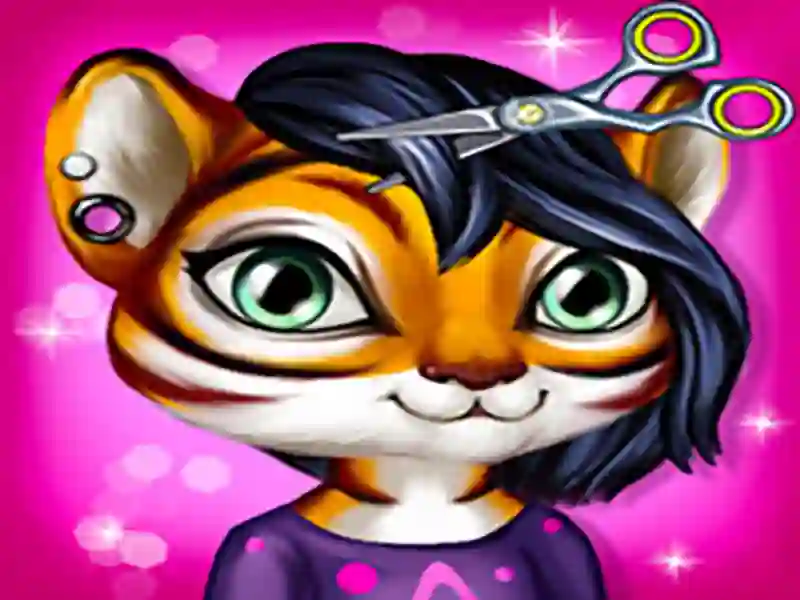 Xogo Cute Animal Hair Salon en liña