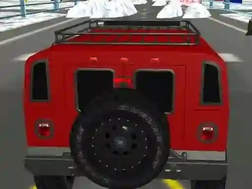 Xogo Snow Plow Jeep Driving en liña