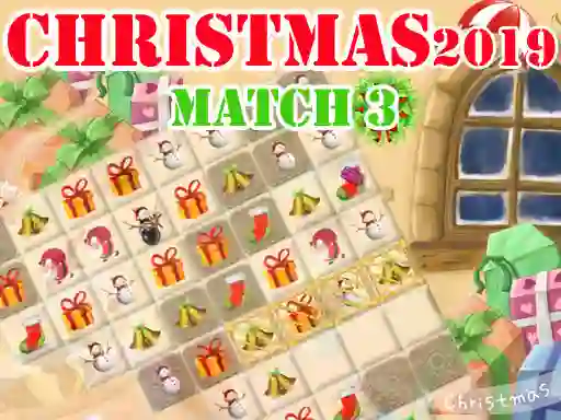 Xogo Christmas 2019 Match 3 en liña