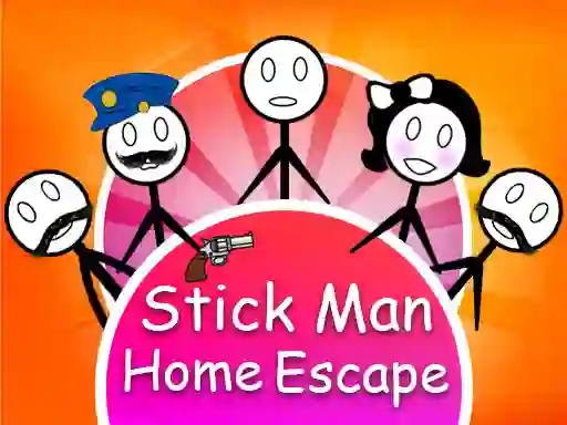 Xogo Stickman Home Escape en liña