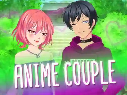 Xogo Anime Couple Dress Up en liña