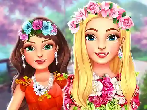 Xogo My Dreamy Flora Fashion Look en liña