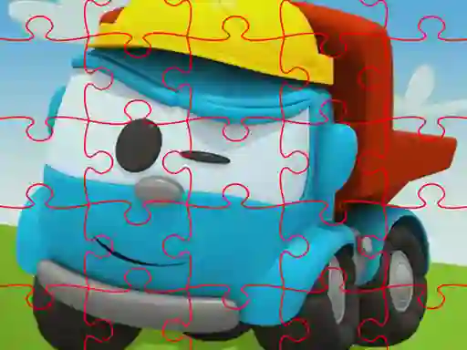 Xogo Leo The Truck Jigsaw en liña