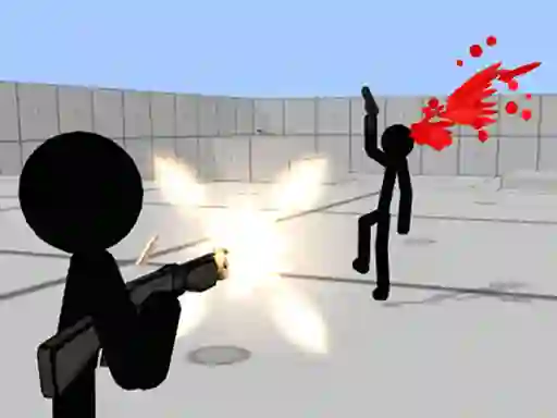 Xogo Stickman Gun Shooter 3D en liña