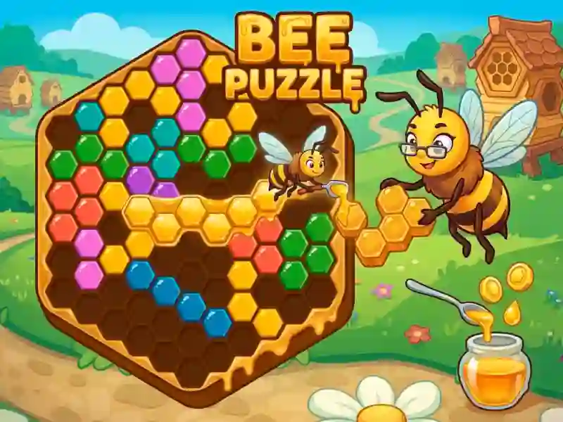 Xogo Bee Puzzle en liña