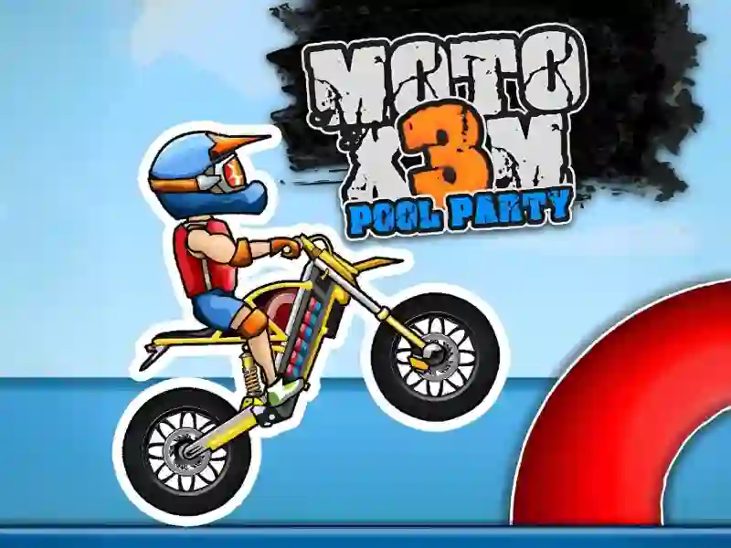 Xogo Moto X3M  Pool Party en liña