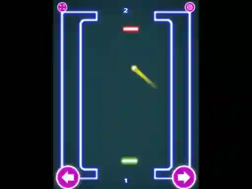 Xogo Pong Neon en liña