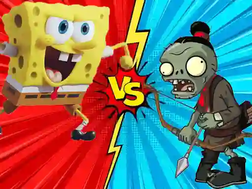 Xogo Zombie Vs SpongeBoob en liña