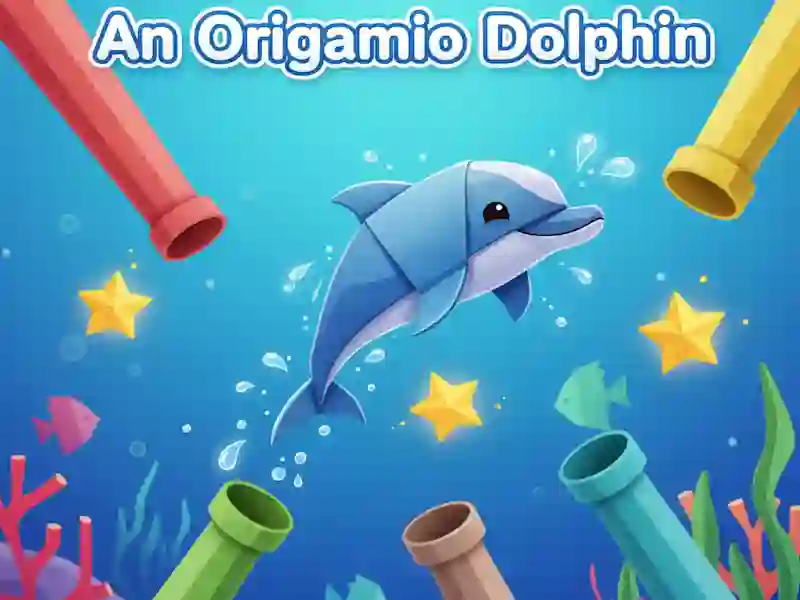 Xogo An origami dolphin en liña