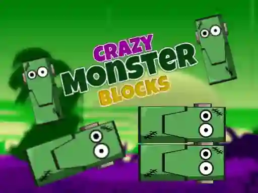 Xogo Crazy Monster Blocks en liña