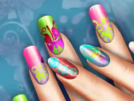Xogo Floral Realife Manicure en liña