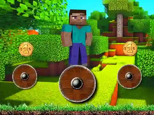 Xogo Mineblock Rotate and Fly Adventure en liña