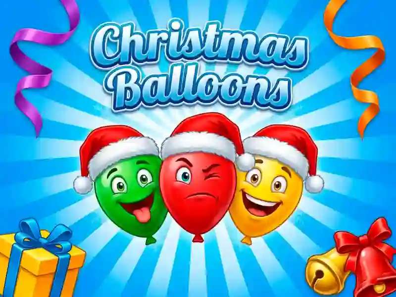 Xogo Christmas Balloons en liña