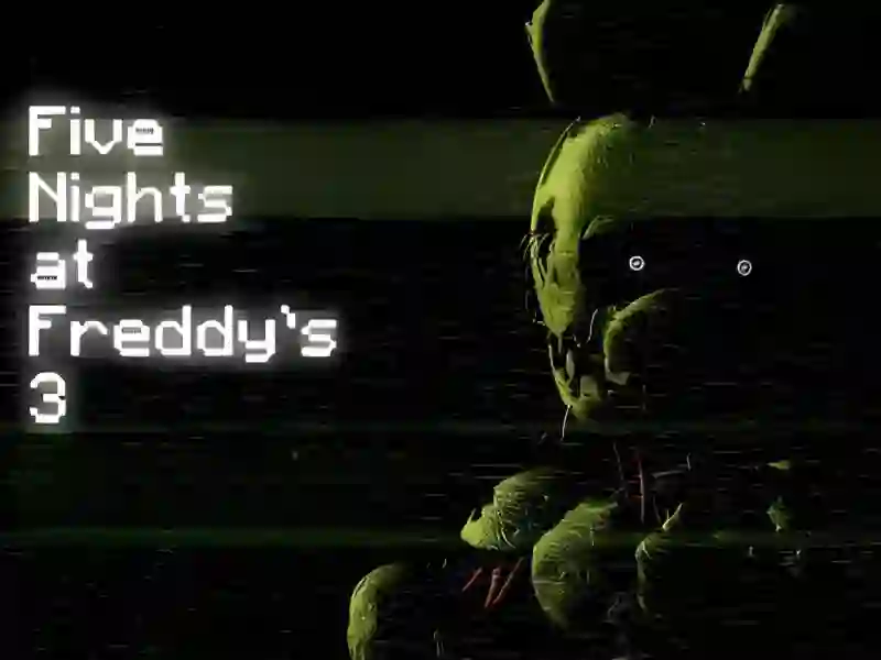 Xogo Five Nights at Freddy’s 3 en liña