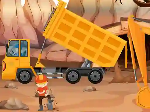 Xogo Dump Trucks Hidden Objects en liña