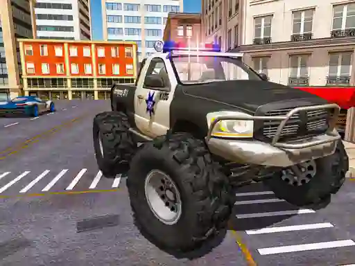 Xogo Police Truck Driver Simulator en liña
