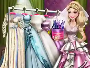 Xogo Dove Wedding Dolly Dress Up en liña