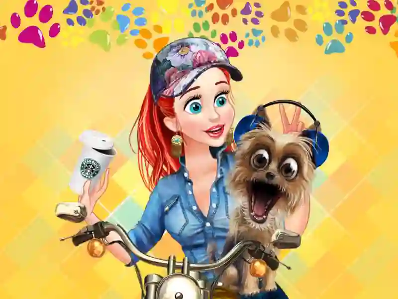 Xogo Princesses & Pets Photo Contest en liña