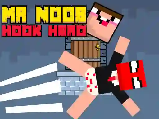 Xogo Mr Noob Hook Hero en liña